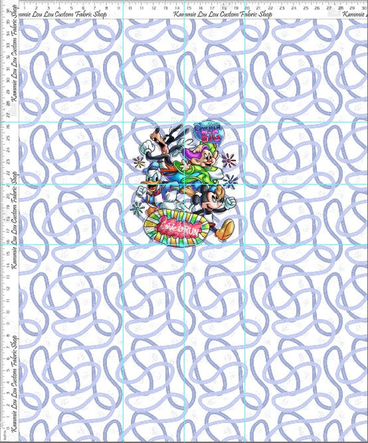 RunD - Run Around the Land - Panel - ADULT - WHITE