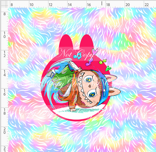 Snaggle Sprites - Panel - High Kick - Pastel - ADULT