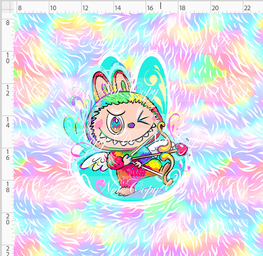 Snaggle Sprites - Panel - Love Arrow - Pastel - ADULT