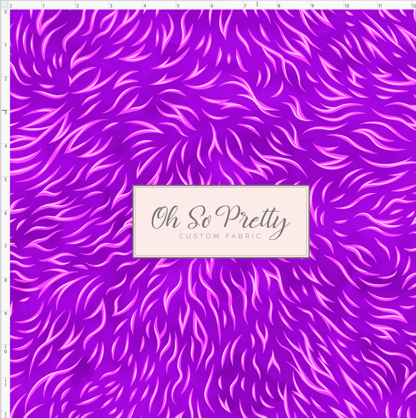 Snaggle Sprites - Fur - Purple - REGULAR SCALE