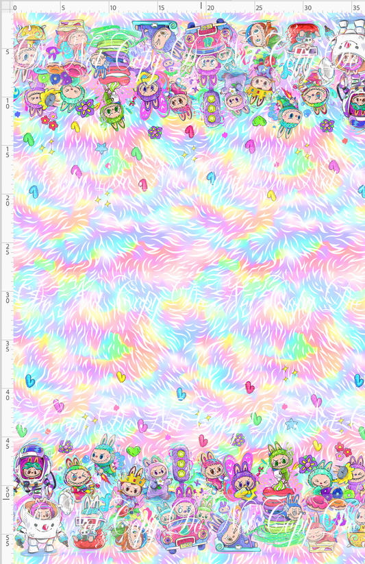 Snaggle Sprites - Double Border - Pastel