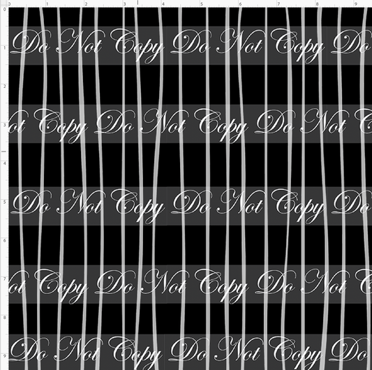 J&S Christmas Eve - Stripes - Black and Grey