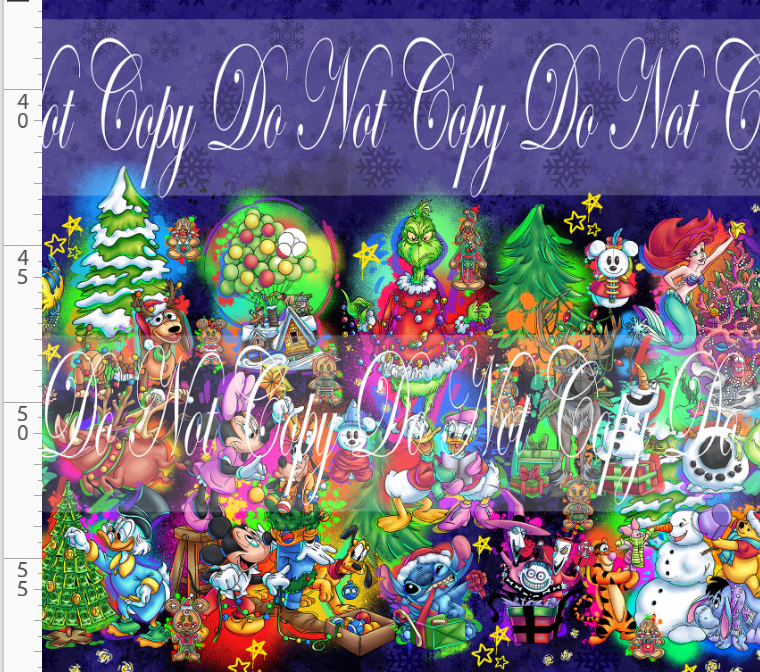 A Main Street Christmas - Double Border