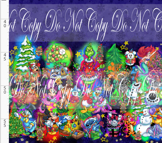 A Main Street Christmas - Double Border