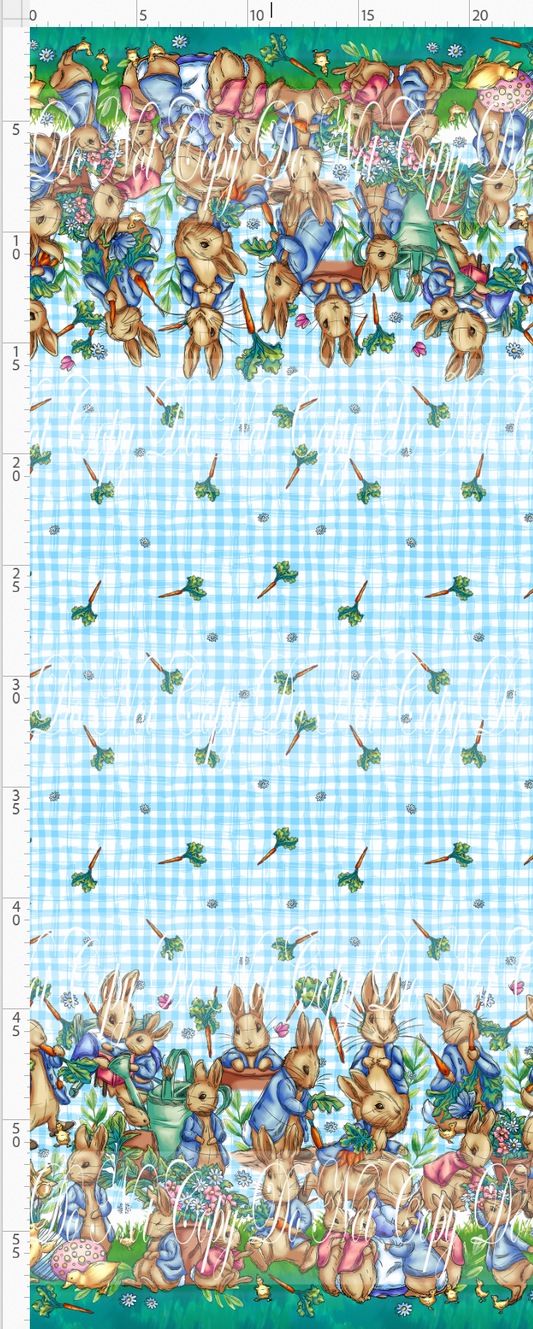 Curious Rabbit - Double Border