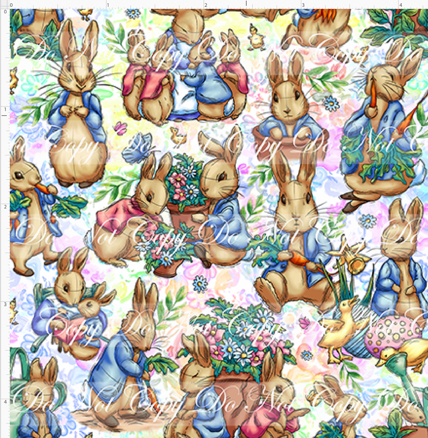 Curious Rabbit - Main - Rainbow - SMALL SCALE