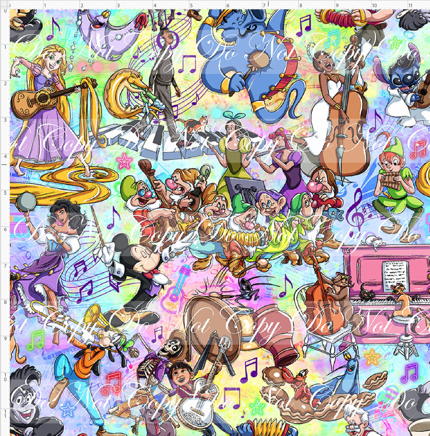 Magical Musicians - Main - Rainbow - REGULAR SCALE