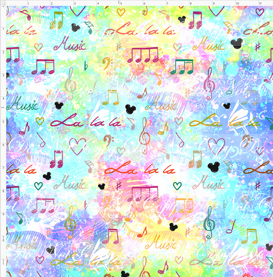 Magical Musicians - Rainbow Sketch Coordinate