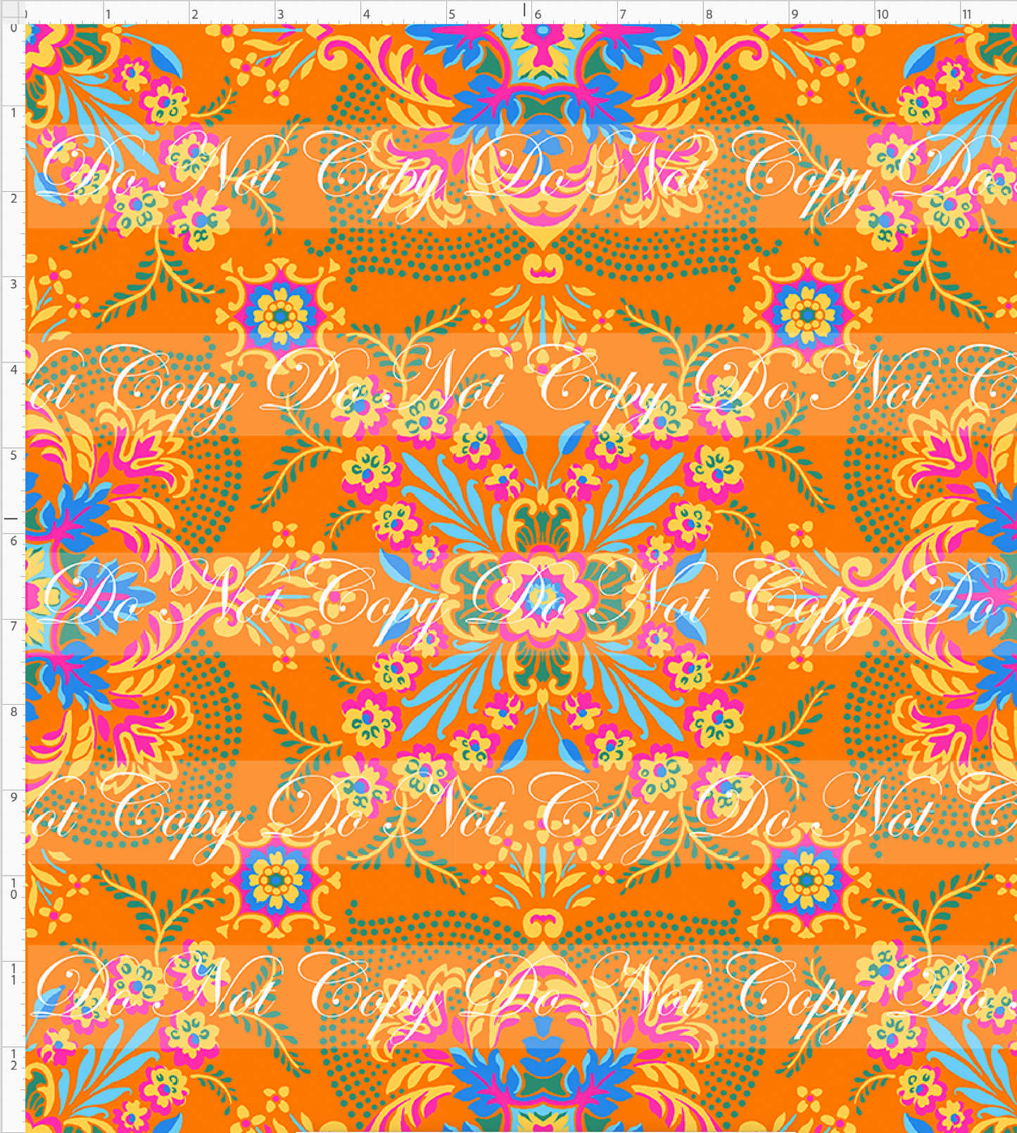 Serendipity Florals - Geometric - Sunkissed