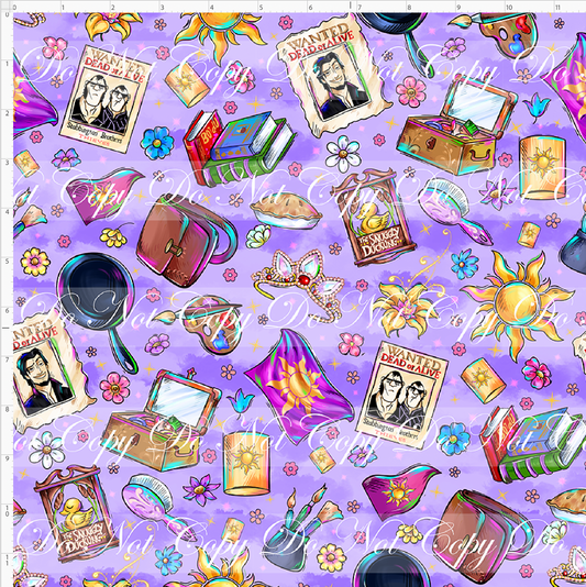 Golden Locks - Toss Coordinate - Lt. Purple