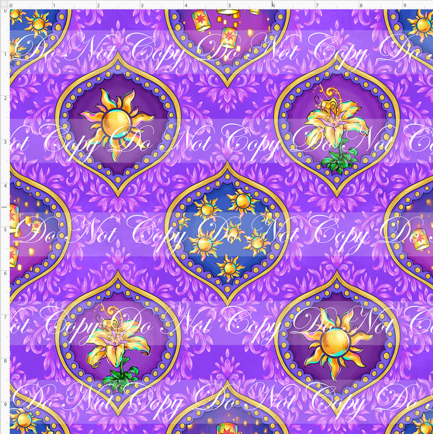 Golden Locks - Tower Argyle - Purple