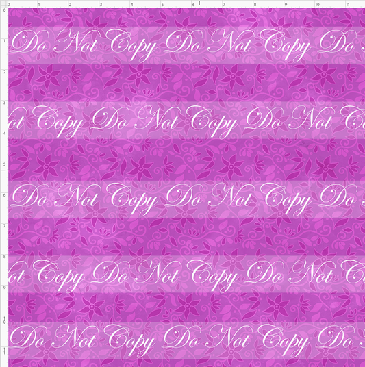 Golden Locks - Background - Micro Scroll - Deep Pink