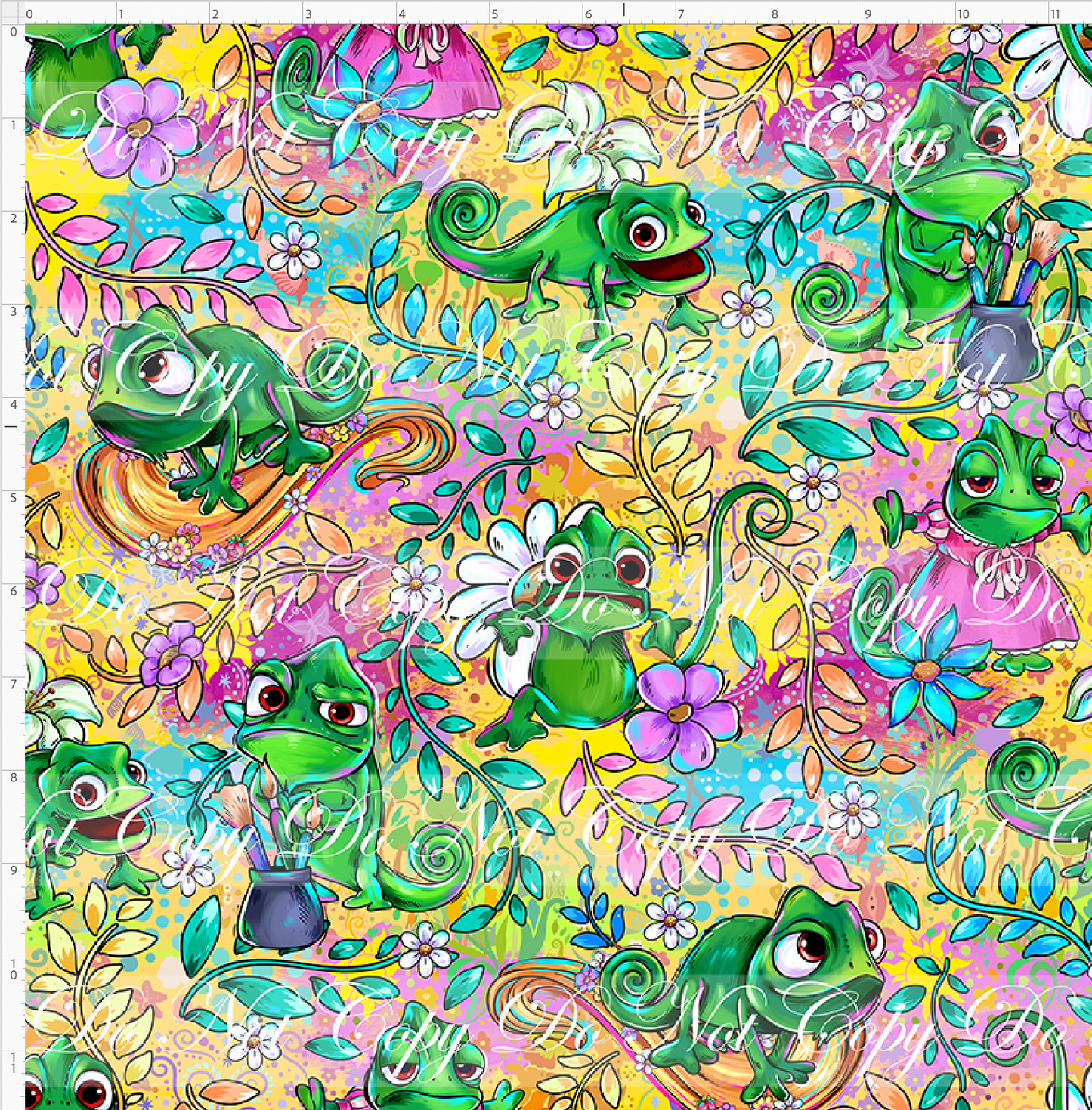 Golden Locks - Lizard Sidekick - Yellow