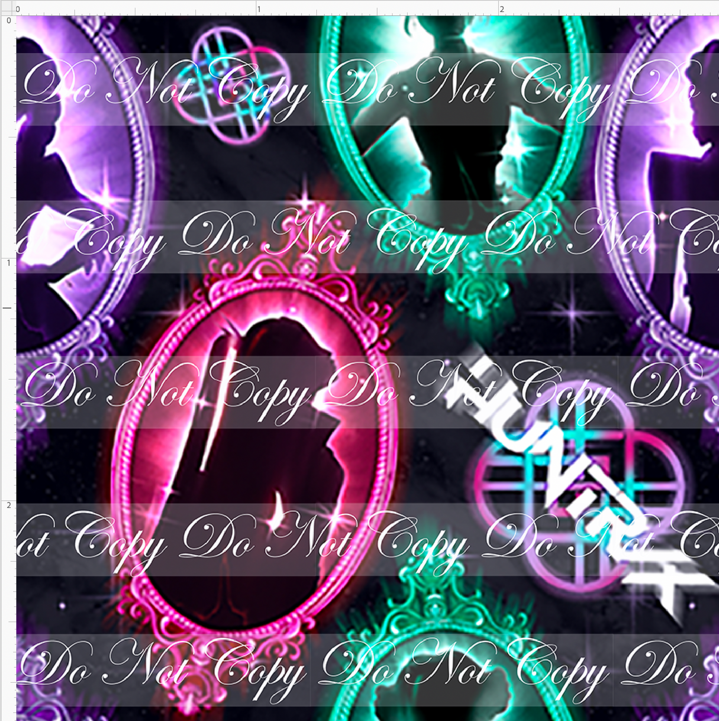 Huntrix Silhouettes - Main - Black - SMALL SCALE