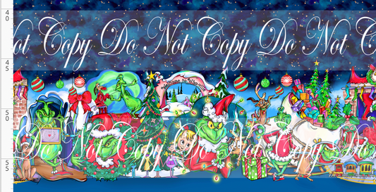 Crumpit & Co - Double Border - Navy with Stars