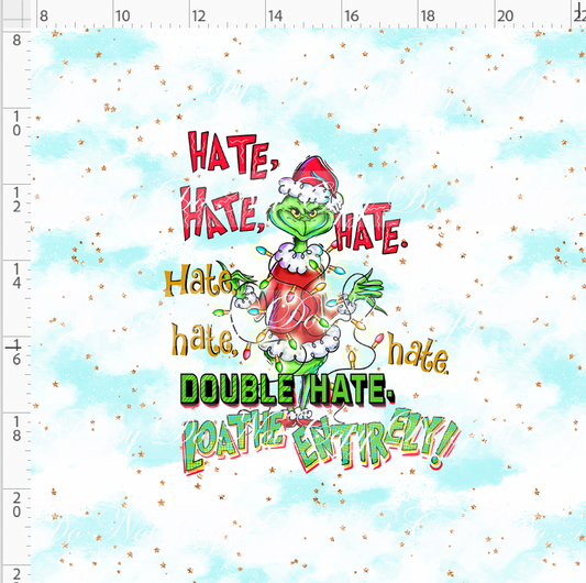 Crumpit & Co - Panel - Light Blue - hate hate hate - ADULT