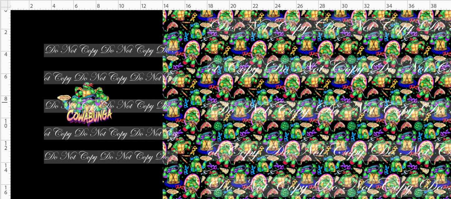 Shell Yeah! - 18 inch Bag Makers Roll - Black Main