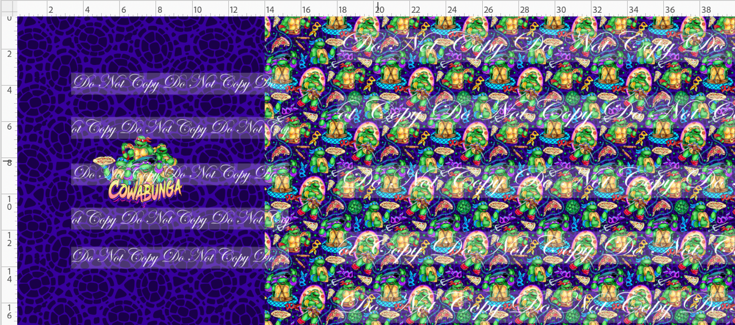 Shell Yeah! - 18 inch Bag Makers Roll - Purple Main