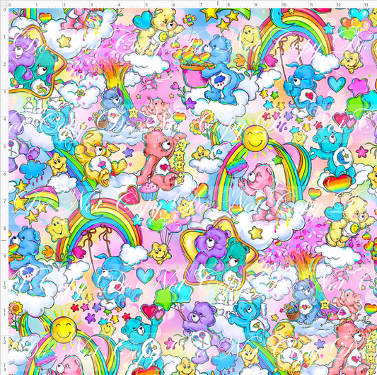 Snuggly Bears - Main- Rainbow - Regular Scale