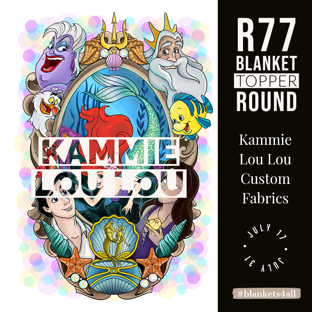 Song of the Sea - Full Size Blanket Panel 58W x 72H