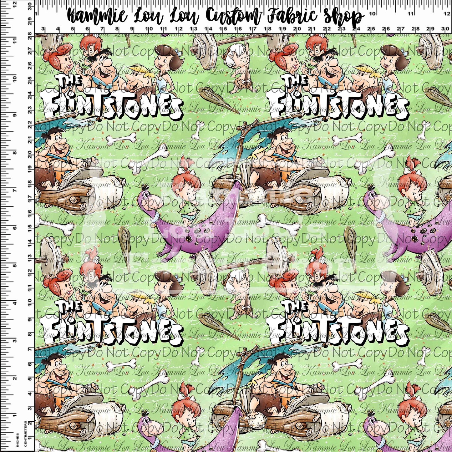 Yabba-dabba-doo! - Green Toss