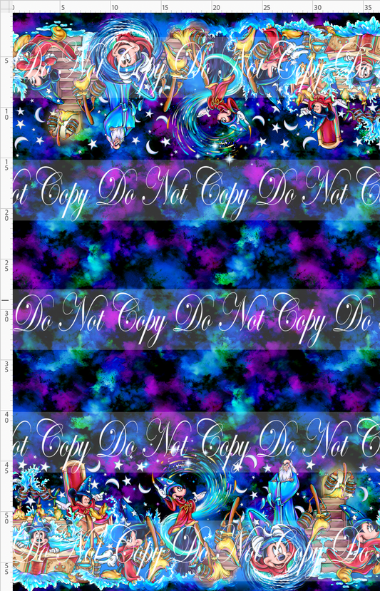 Symphony of Stars - Double Border - navy