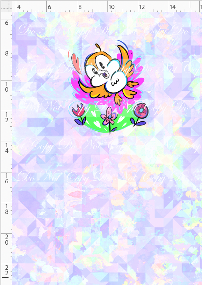 The mouse Express - Panel - bird - Pastel - CHILD