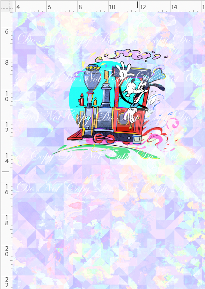 The mouse Express - Panel - goof - Pastel - CHILD