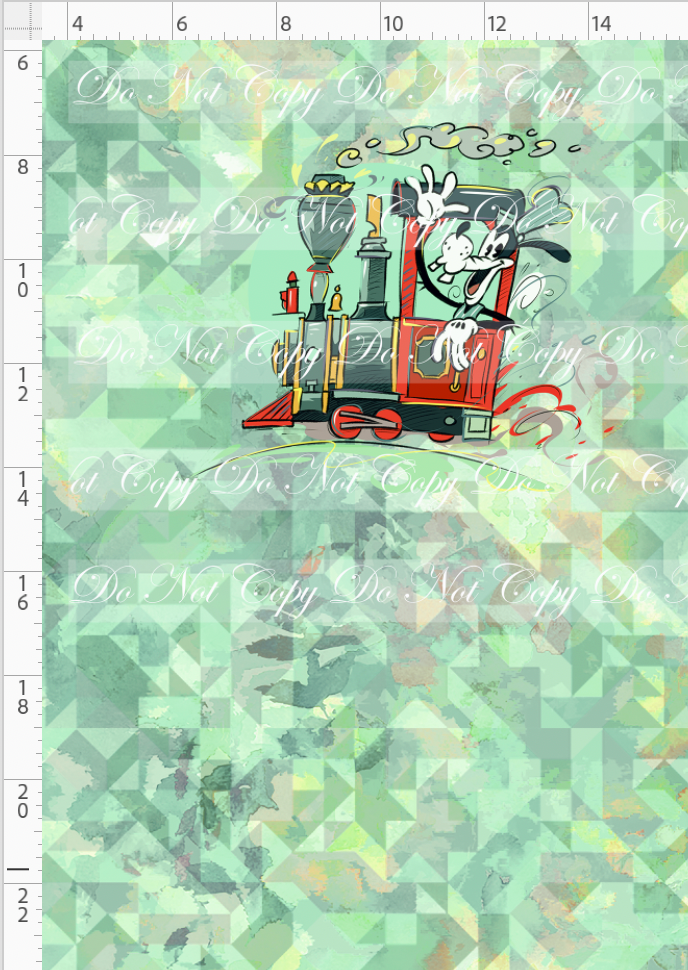 The mouse Express - Panel - goof - Vintage - CHILD