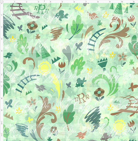 The mouse Express - elements - vintage