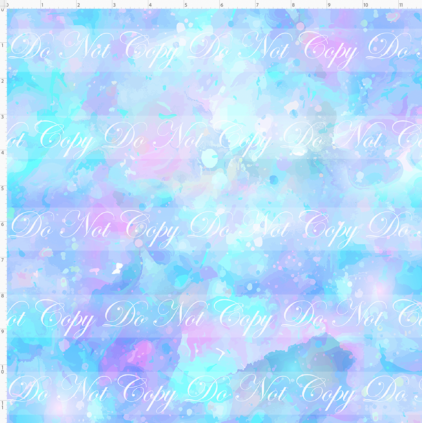 Tiny Crowns - Background - Aqua