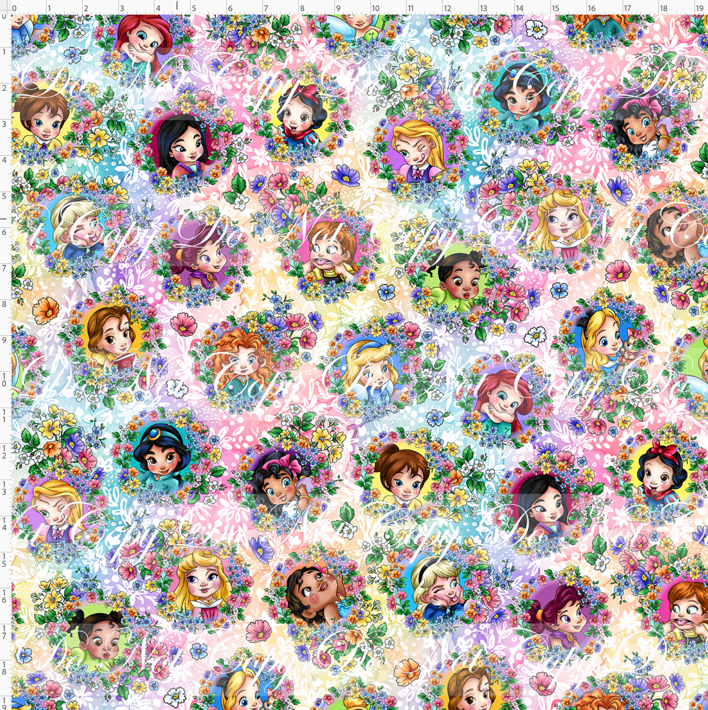Tiny Crowns - Cameo Main - Rainbow