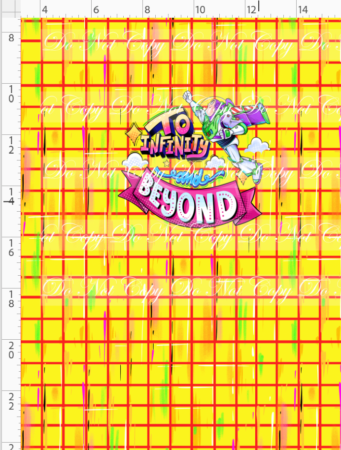 Toyland Tales - Panel - Infinity and Beyond - CHILD - PLAID