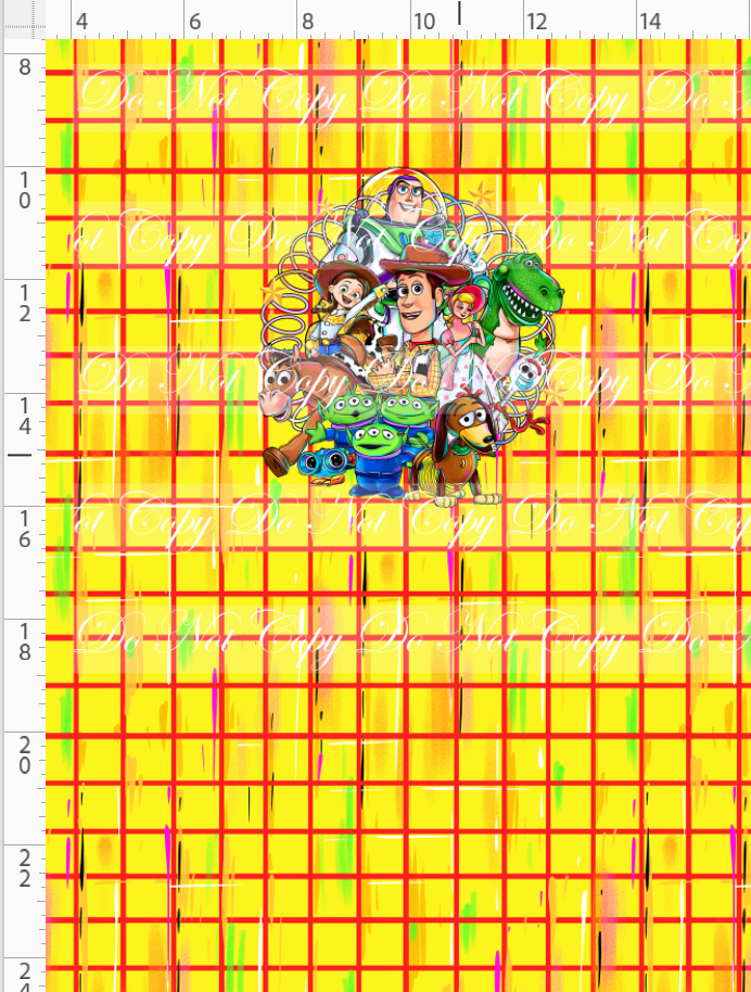 Toyland Tales - Panel - TOY MIX - CHILD - PLAID