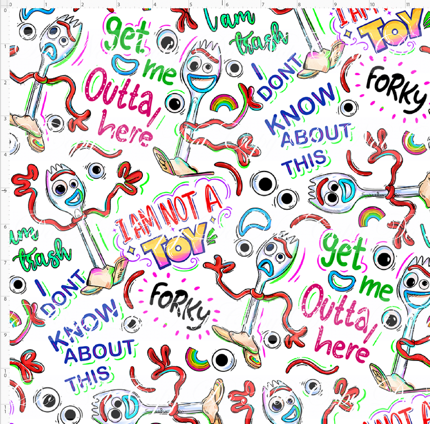 Toyland Tales - Spork - White