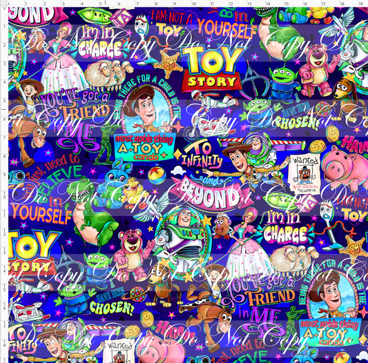 Toyland Tales - Words & Sayings - Deep Blue