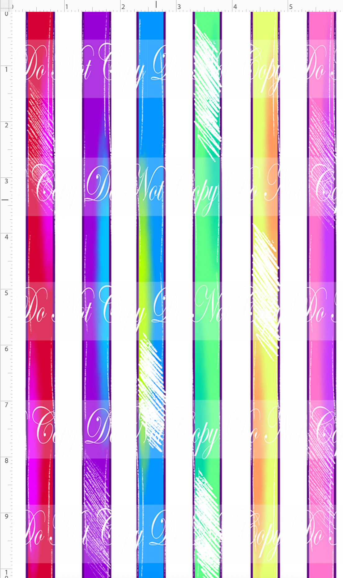 Tutti Frutti - stripe - 0.50 inch
