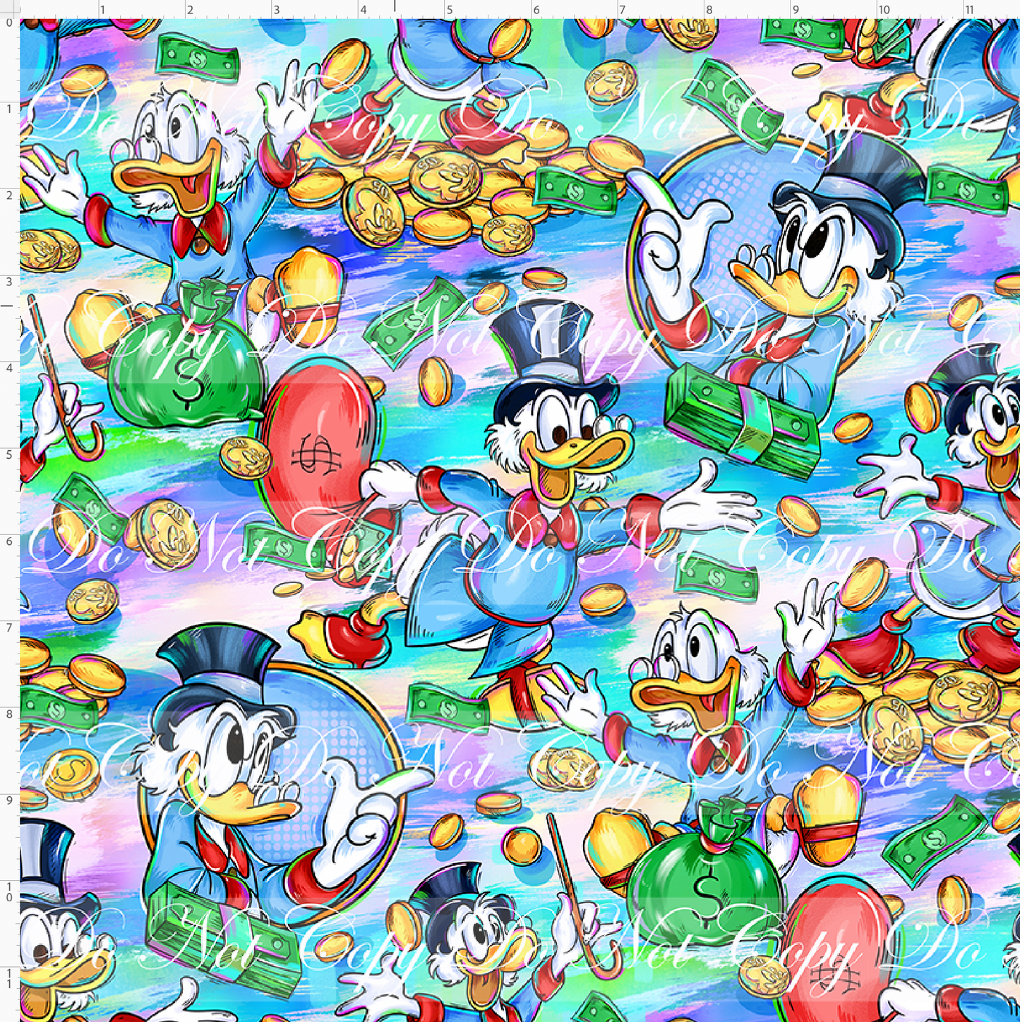 Uncle Moneybags - Main Toss - Pastel - Regular Scale