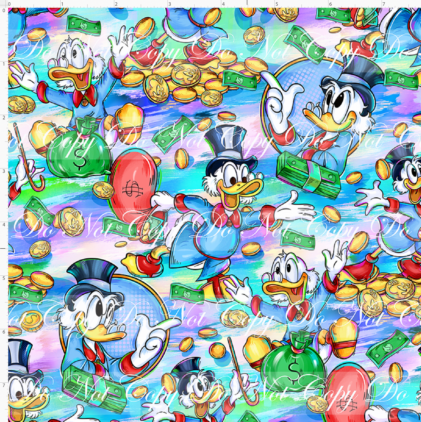 Uncle Moneybags - Main Toss - Pastel - Small Scale