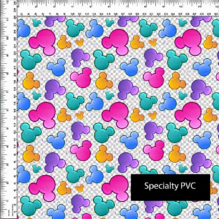 The Chef's Place - Silhouette Confetti - ROLLS - Clear & Glitter PVC Options