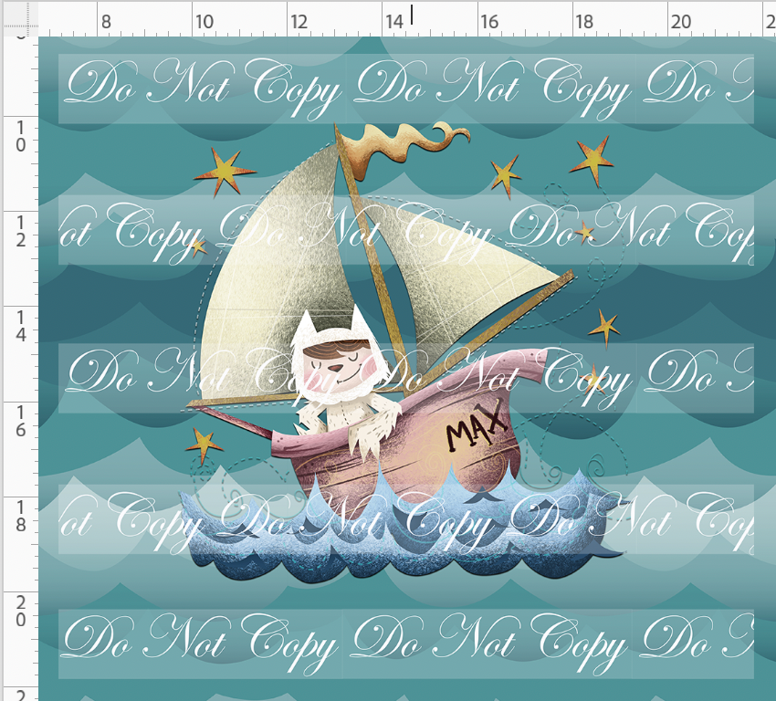 Wild At Heart - Panel - Boat - Adult