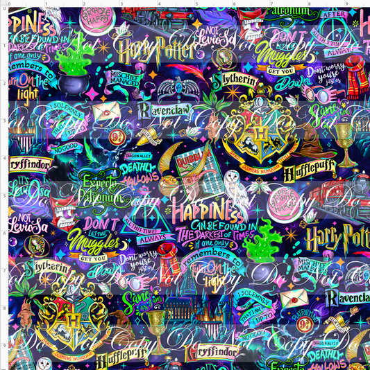 Wizards and Wonders - Words - Dark - SMALL SCALE