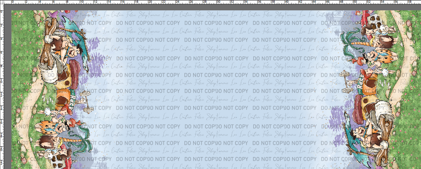 Yabba-dabba-doo! - Double Border