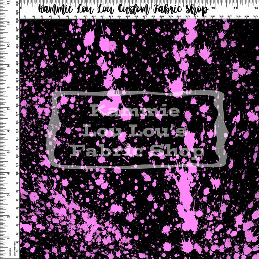 Endless Essentials: Paint Splatter - Bright Pink