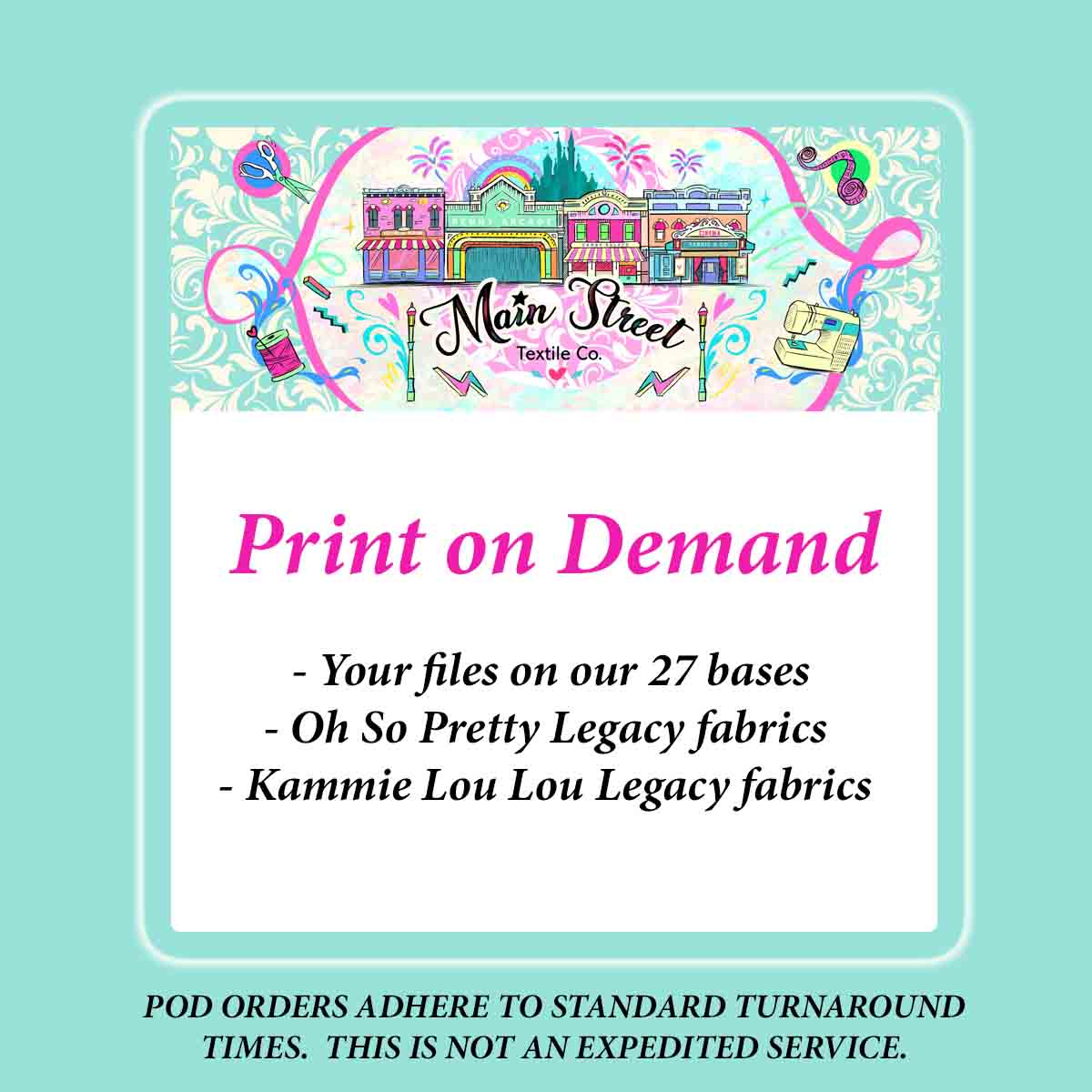 Print on Demand - Legacy Files - 18" ROLLS - Clear & Glitter PVC Options