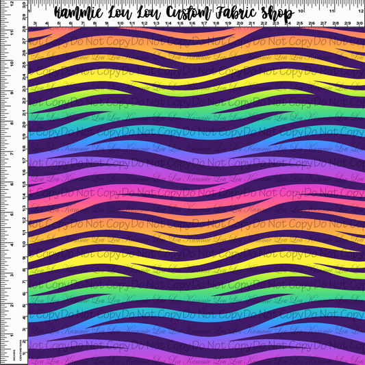 R107 Rainbow Friends - Rainbow Zebra