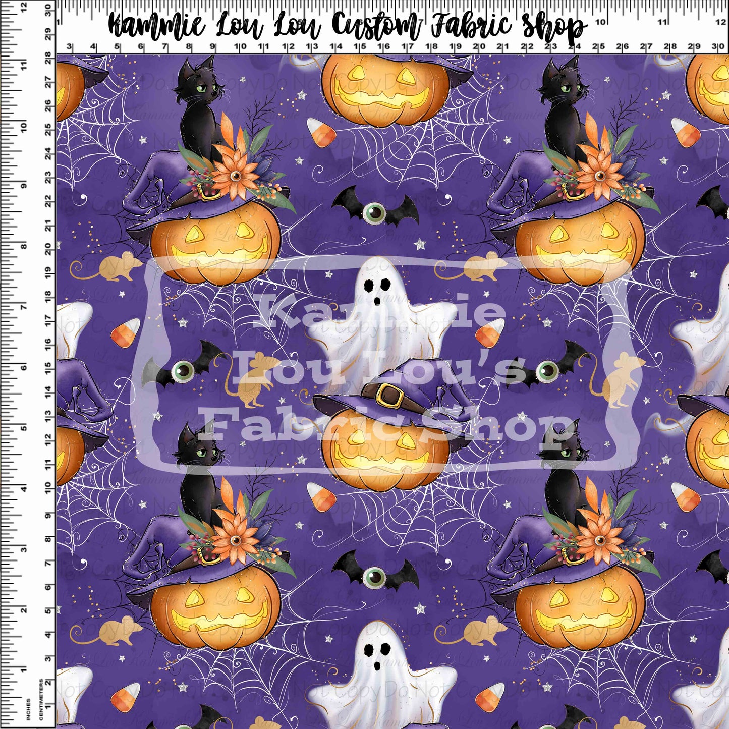 R125 Happy Halloween - Dark Purple Toss