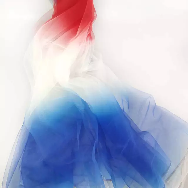 Tulle : Patriotic Ombre