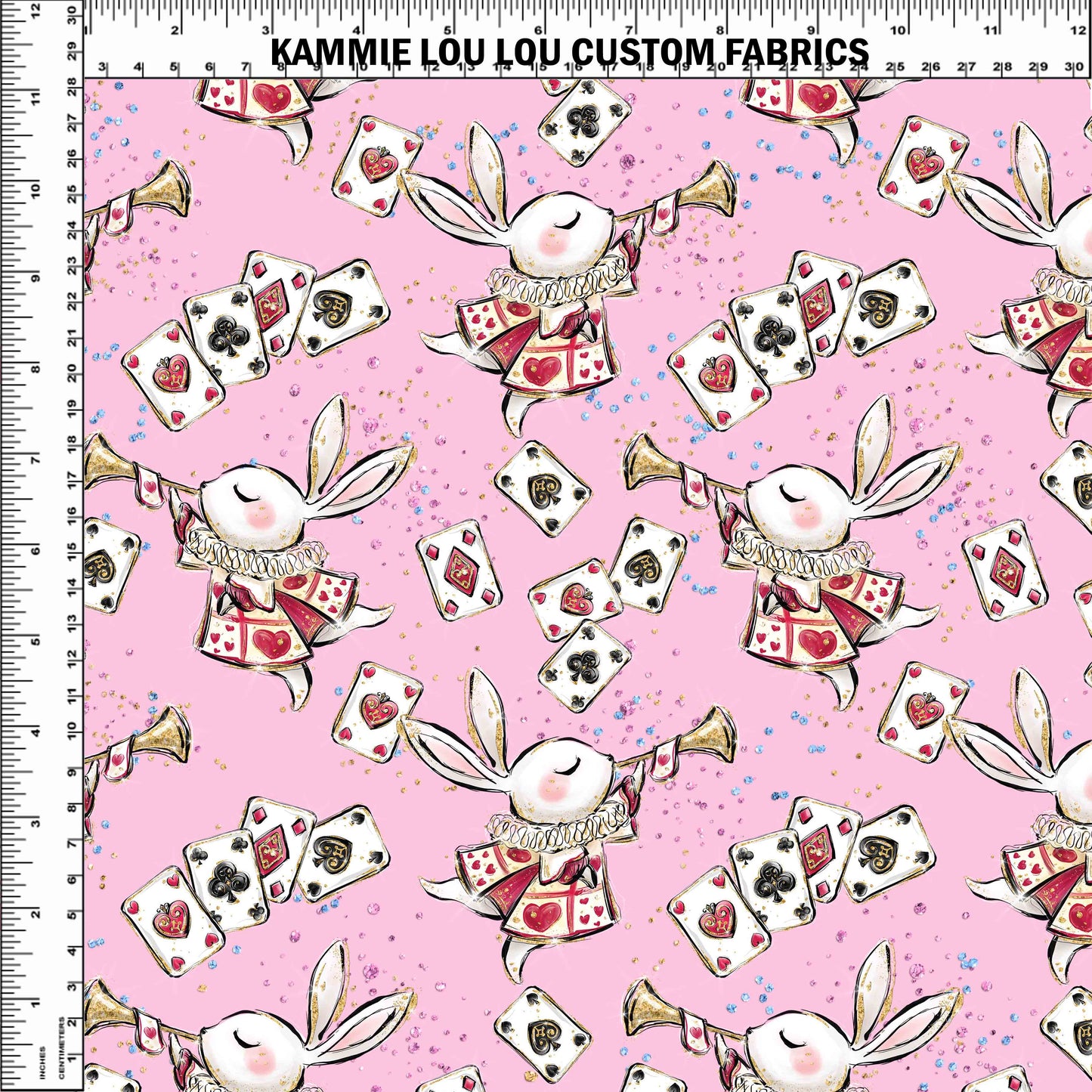 R107 Wonderland Tea Party - Rabbit Pink