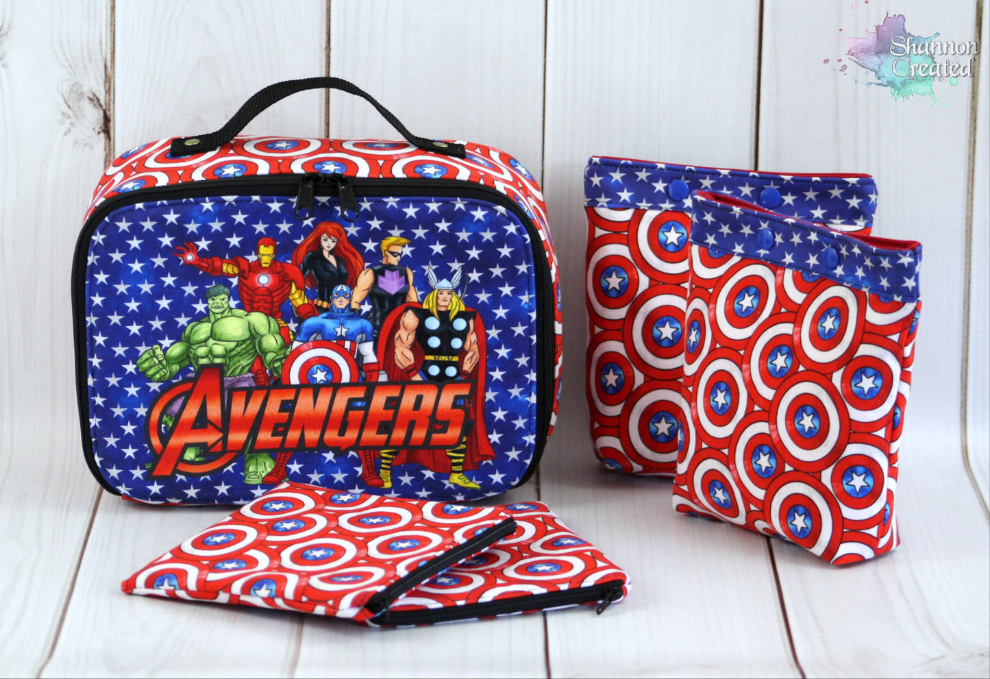 R113 : My Heros - America Logo